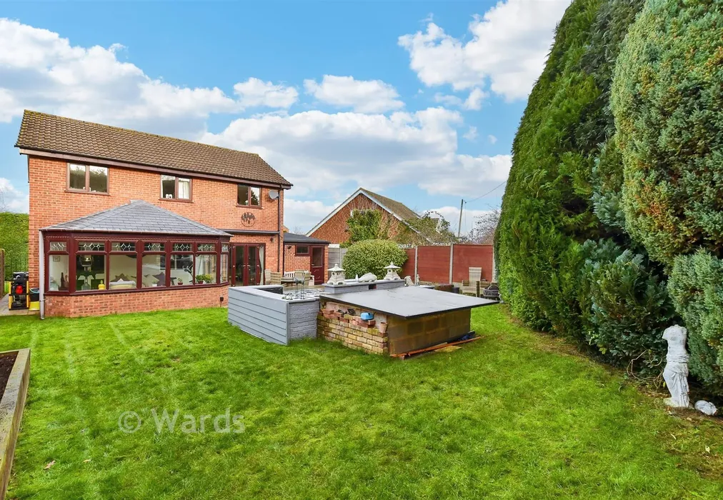 Rear Elevation - Hillden Shaw, Loose, Maidstone, Kent - Wards of Kent