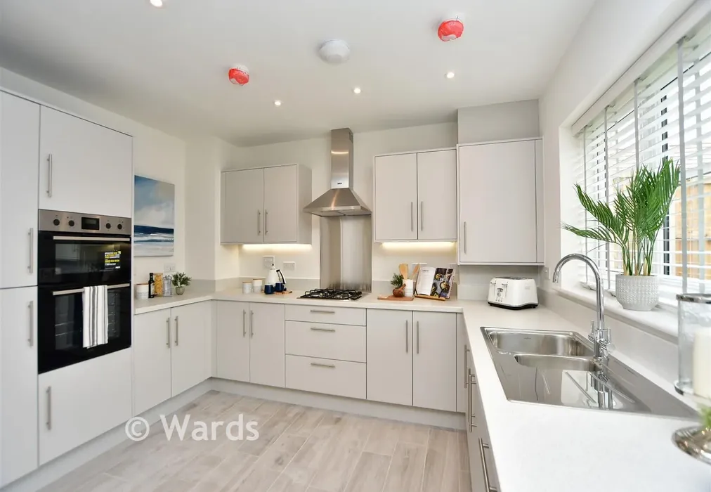 Kitchen Example - Blake Gardens, Scocles Road, Minster On Sea, Sheerness, Kent - Wards of Kent