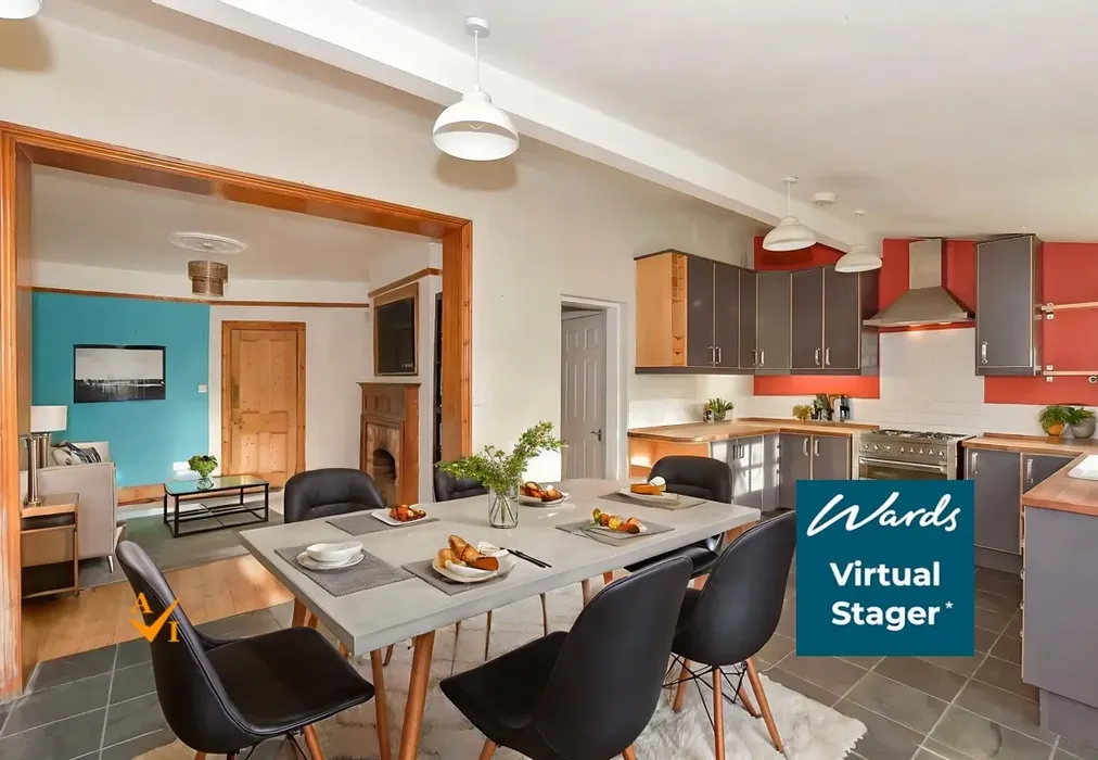 Kitchen/Diner (Modern style) - St. Augustine's Road, Canterbury, Kent - Wards of Kent