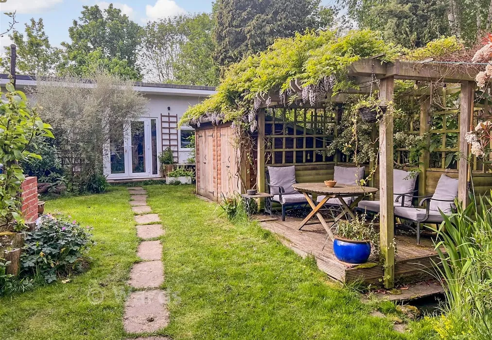 Rear Garden - St. Augustine's Road, Canterbury, Kent - Wards of Kent