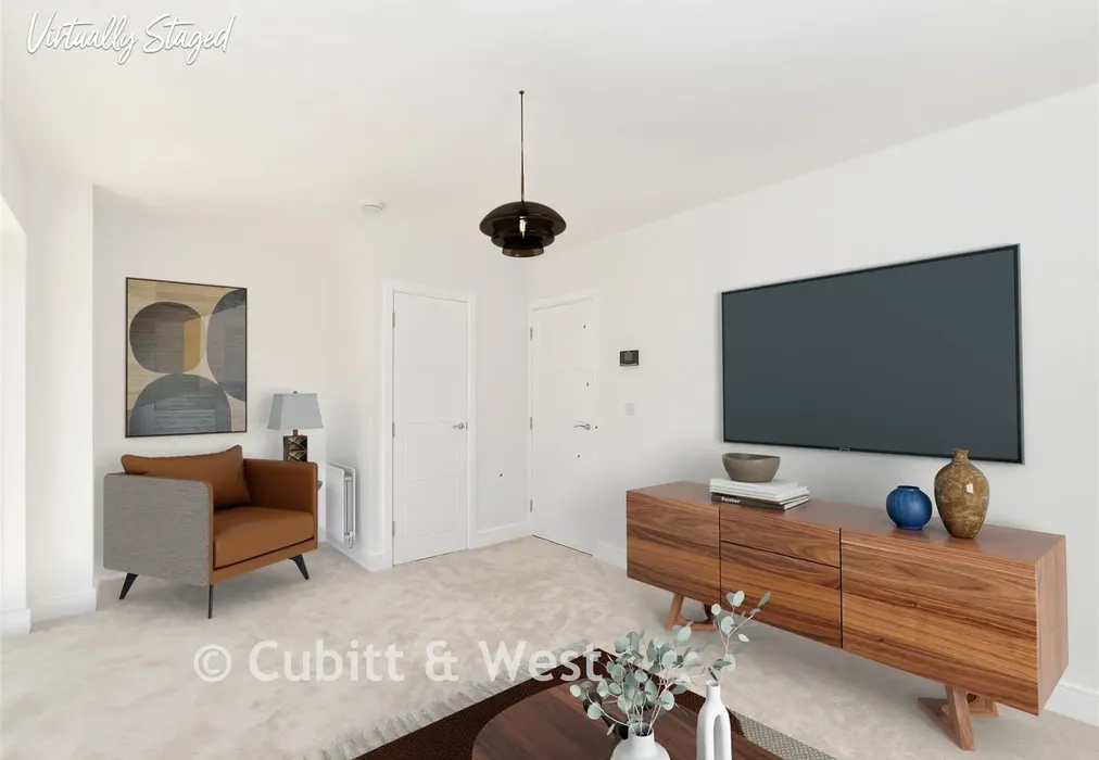 Staged Lounge 2 - Buttercup Way, Temple Gate, Burgess Hill, West Sussex - Wards of Kent