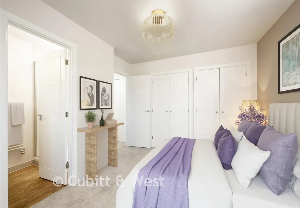 Main Bedroom - Nettle Drive, Temple Gate, Burgess Hill, West Sussex - Wards of Kent