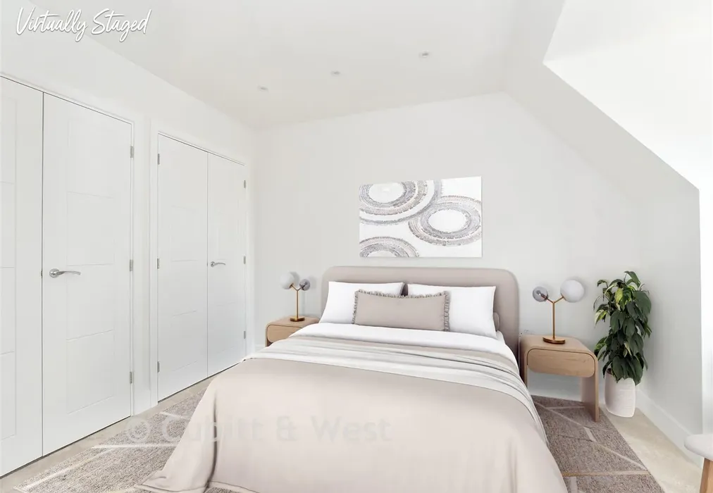 Bedroom 1 - Nettle Drive, Temple Gate, Burgess Hill, West Sussex - Wards of Kent