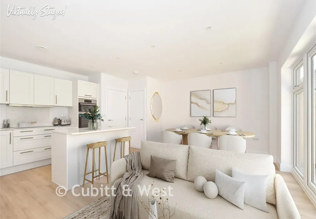 Kitchen - Family Room - Nettle Drive, Temple Gate, Burgess Hill, West Sussex - Wards of Kent