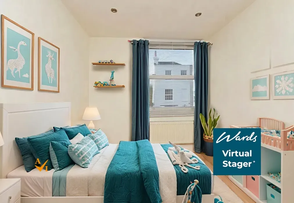 Bedroom 2 (Modern style) - Princes Crescent, Margate, Kent - Wards of Kent