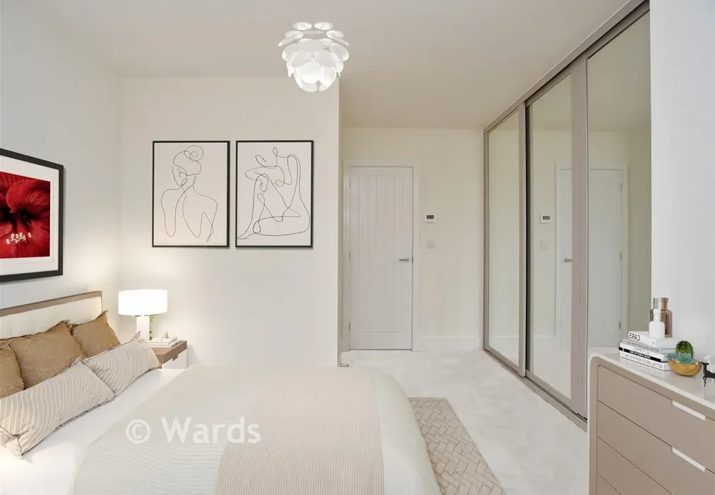 Bedroom Example - Blake Gardens, Scocles Road, Minster On Sea, Sheerness, Kent - Wards of Kent