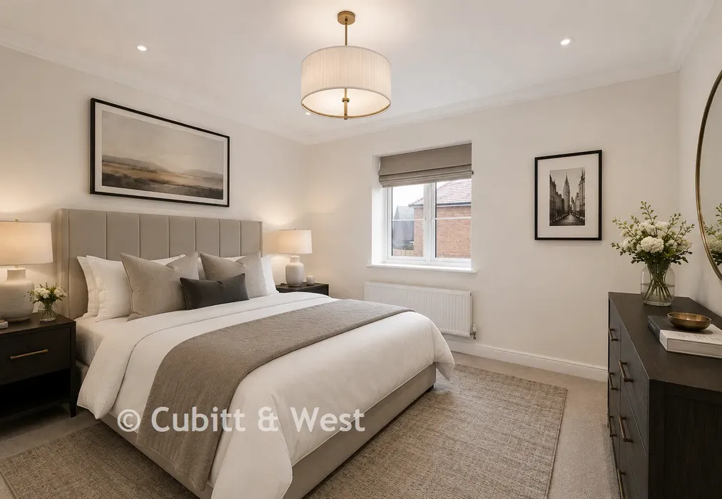 Bedroom 3 - Lewes Road, The Orchards, Ridgewood, Uckfield, East Sussex - Wards of Kent