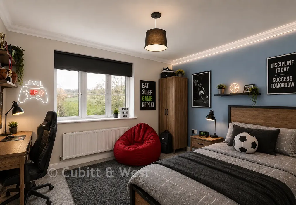Bedroom 5 - Lewes Road, The Orchards, Ridgewood, Uckfield, East Sussex - Wards of Kent