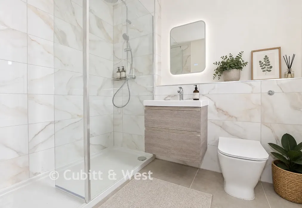 En-Suite 1 - Lewes Road, The Orchards, Ridgewood, Uckfield, East Sussex - Wards of Kent