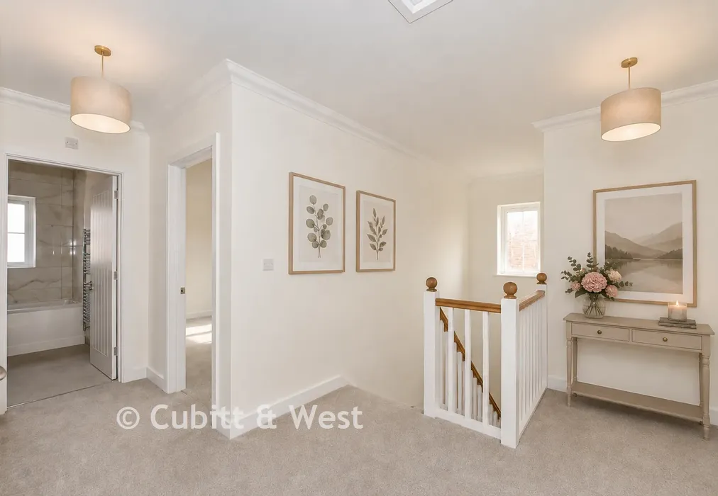 Landing - Lewes Road, The Orchards, Ridgewood, Uckfield, East Sussex - Wards of Kent