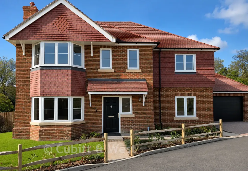 Front - Lewes Road, The Orchards, Ridgewood, Uckfield, East Sussex - Wards of Kent