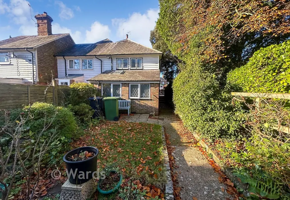 Rear Elevation - The Old Alms House, Sparrows Green, Wadhurst, East Sussex - Wards of Kent