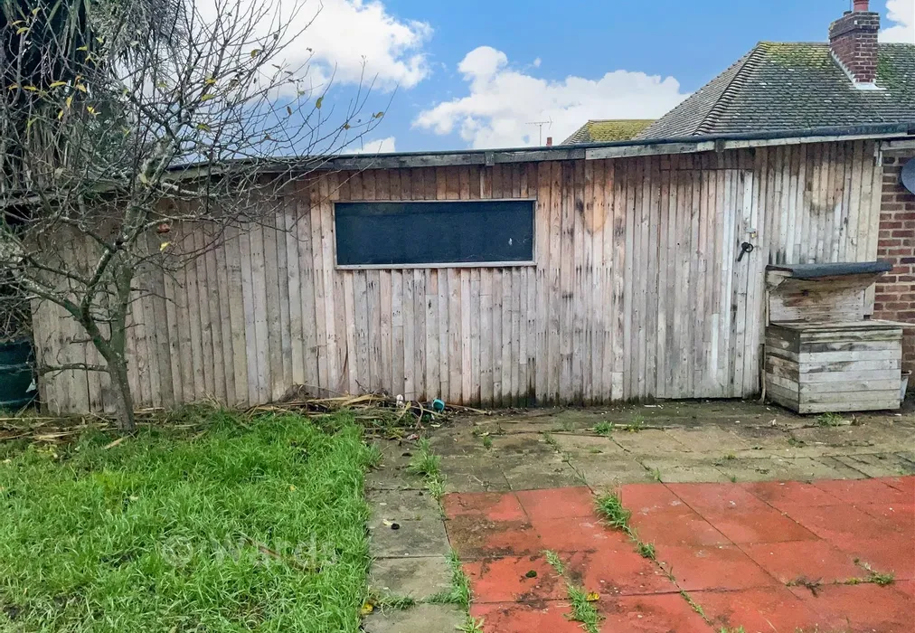 External Shot Of Garage - Noble Gardens, Garlinge, Margate, Kent - Wards of Kent