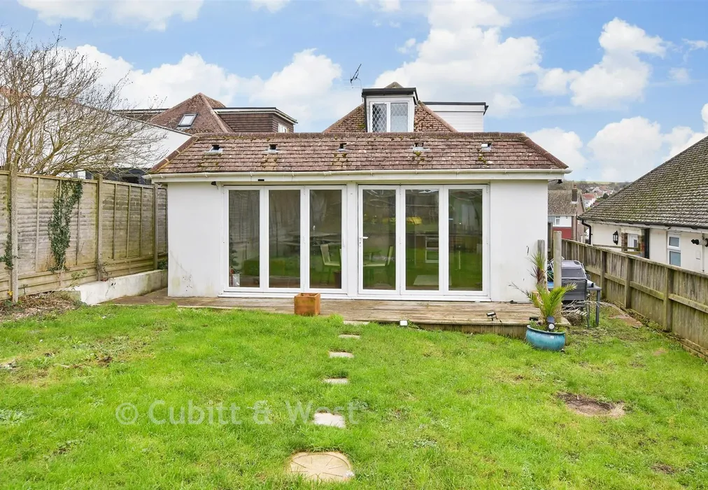 Rear Elevation - Falmer Road, Woodingdean, Brighton, East Sussex - Wards of Kent