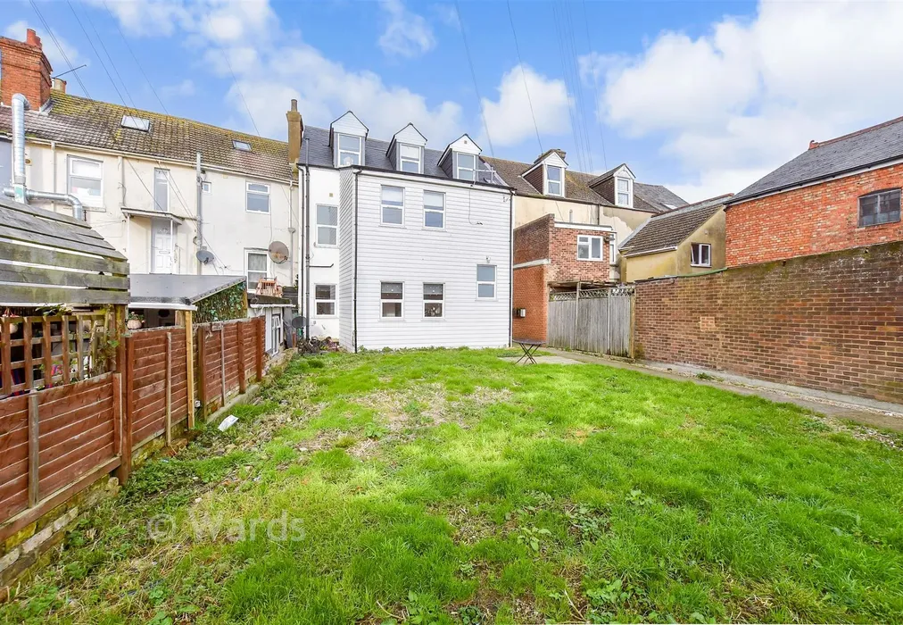 Rear Elevation - Broomfield Crescent, Folkestone, Kent - Wards of Kent