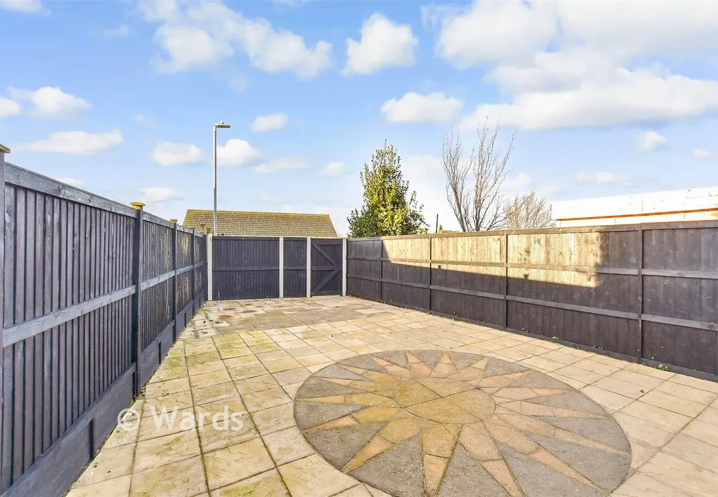 Rear Garden - Clements Road, Ramsgate, Kent - Wards of Kent