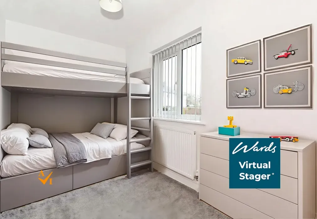 Bedroom 2 (Modern style) - Green Lane, Langley, Maidstone, Kent - Wards of Kent