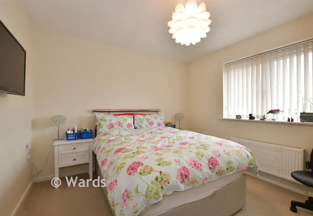 Bedroom 1 - Wells Court, Northfleet, Gravesend, Kent - Wards of Kent