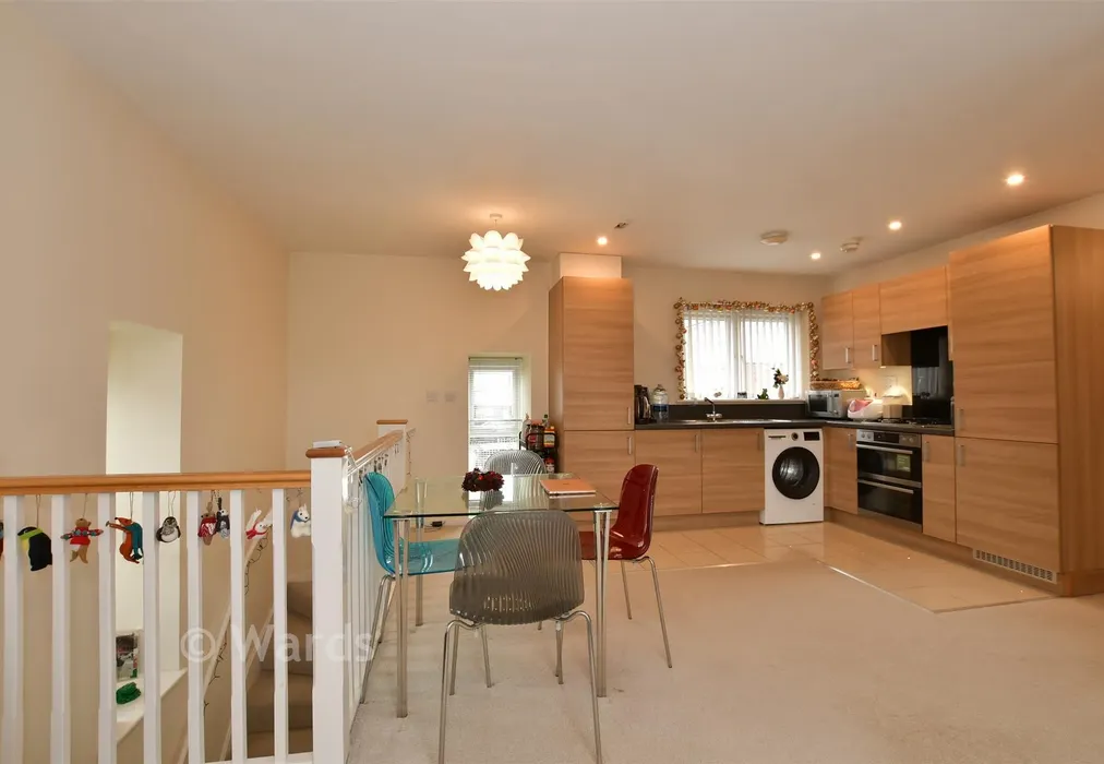 Lounge/Kitchen/Dining Room - Wells Court, Northfleet, Gravesend, Kent - Wards of Kent