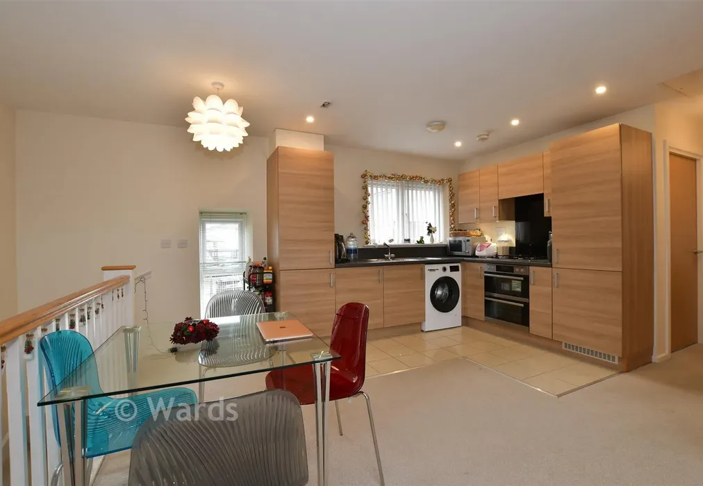 Lounge/Kitchen/Dining Room - Wells Court, Northfleet, Gravesend, Kent - Wards of Kent