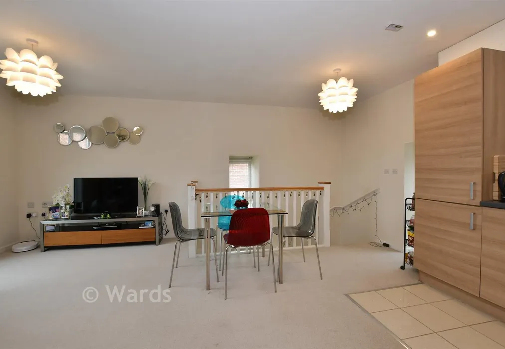 Lounge/Kitchen/Dining Room - Wells Court, Northfleet, Gravesend, Kent - Wards of Kent