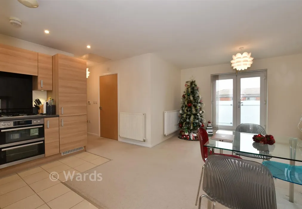 Lounge/Kitchen/Dining Room - Wells Court, Northfleet, Gravesend, Kent - Wards of Kent