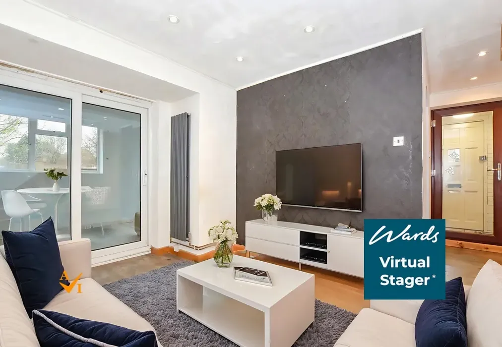 Lounge (Modern style) - Beauvoir Drive, Church Milton, Sittingbourne, Kent - Wards of Kent