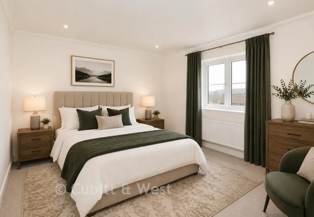 Bedroom - Lewes Road, The Orchards, Ridgewood, Uckfield, East Sussex - Wards of Kent