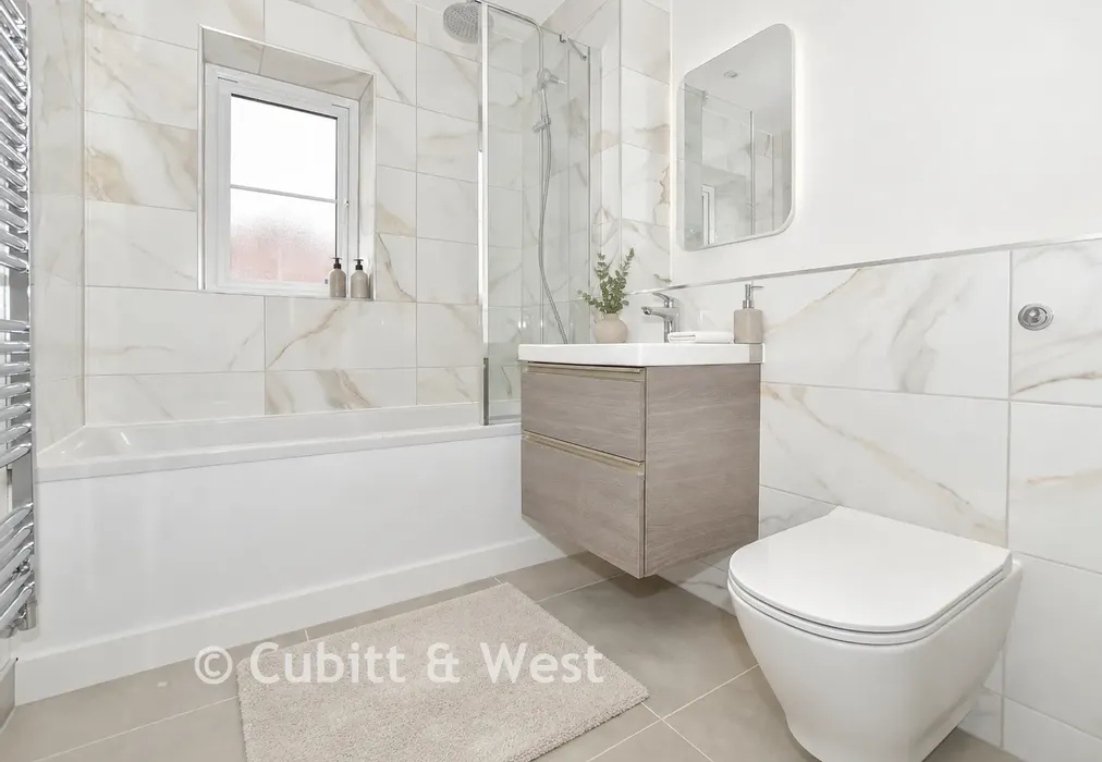 Bathroom - Lewes Road, The Orchards, Ridgewood, Uckfield, East Sussex - Wards of Kent