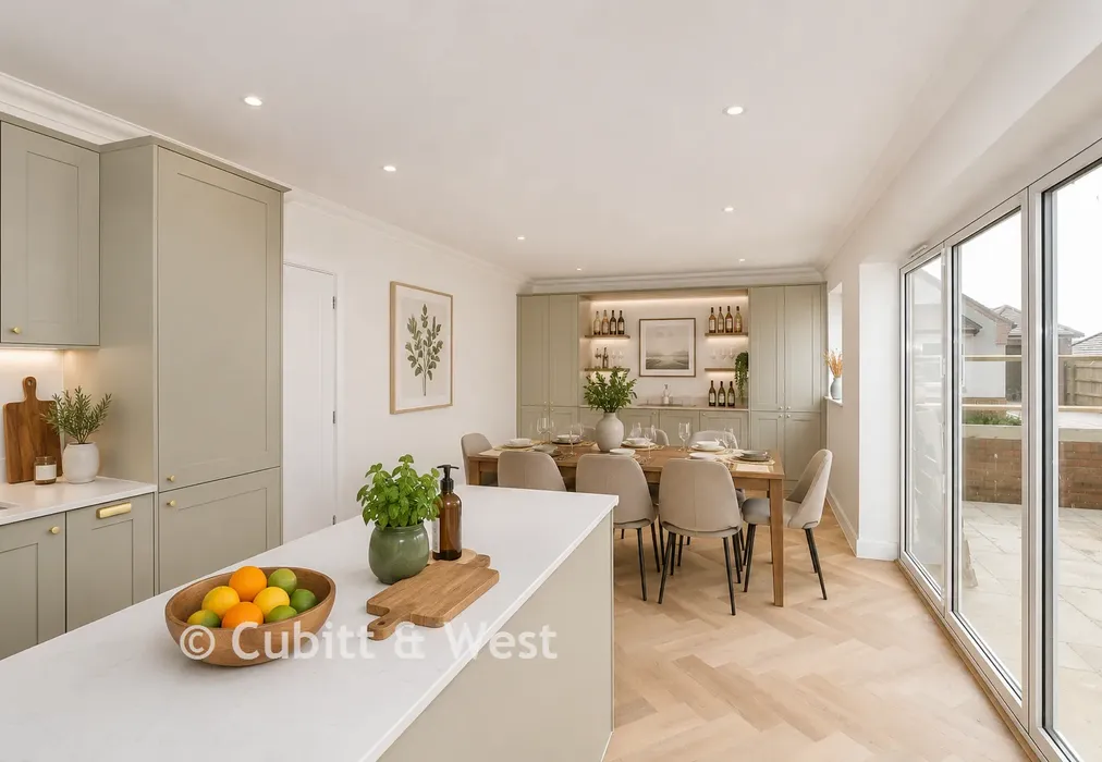 Kitchen / Diner - Lewes Road, The Orchards, Ridgewood, Uckfield, East Sussex - Wards of Kent