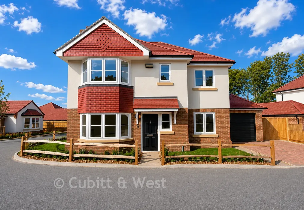 Front - Lewes Road, The Orchards, Ridgewood, Uckfield, East Sussex - Wards of Kent