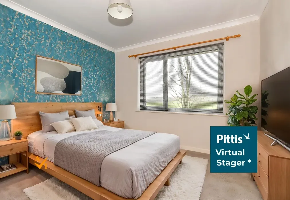 Bedroom 1 (Nordic style) - Newport Road, Apse Heath, Sandown, Isle of Wight - Wards of Kent