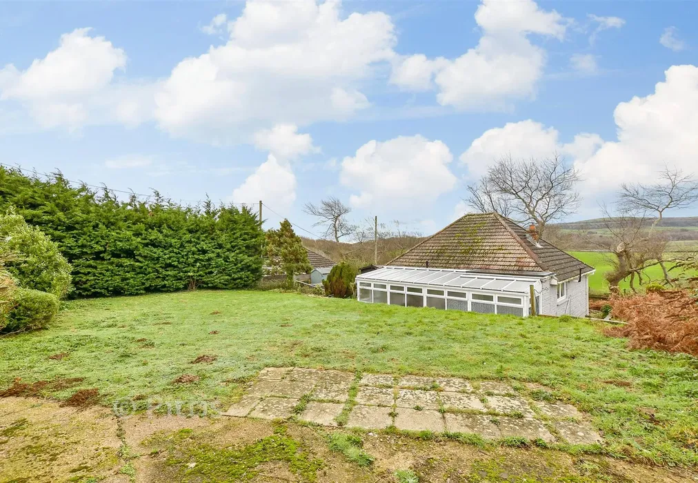 Rear Garden - Newport Road, Apse Heath, Sandown, Isle of Wight - Wards of Kent