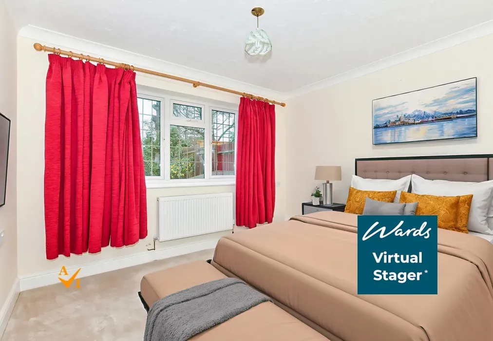 Bedroom 2 (Contemporary style) - Matterdale Gardens, Barming, Maidstone, Kent - Wards of Kent