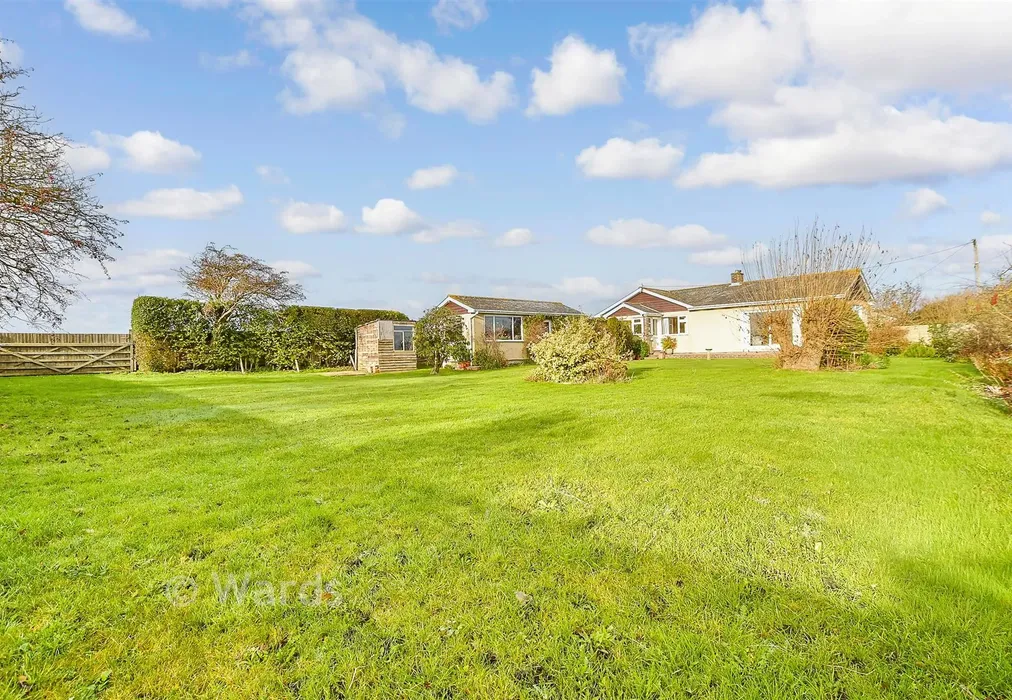 Rear Garden - Romney Road, Lydd, Romney Marsh, Kent - Wards of Kent