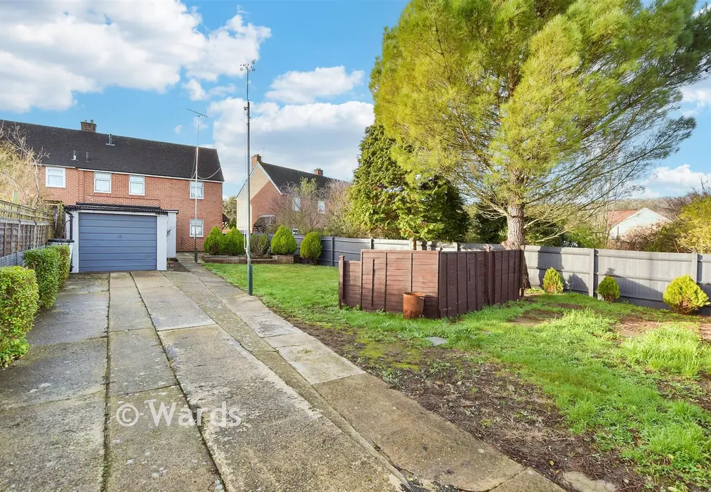 Rear Elevation - Meadow Crescent, Upper Halling, Rochester, Kent - Wards of Kent