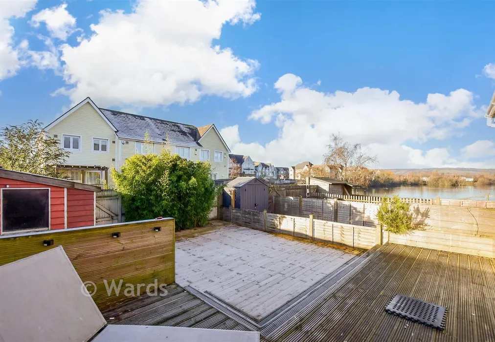 Rear Garden - New Hythe Lane, Larkfield, Kent - Wards of Kent