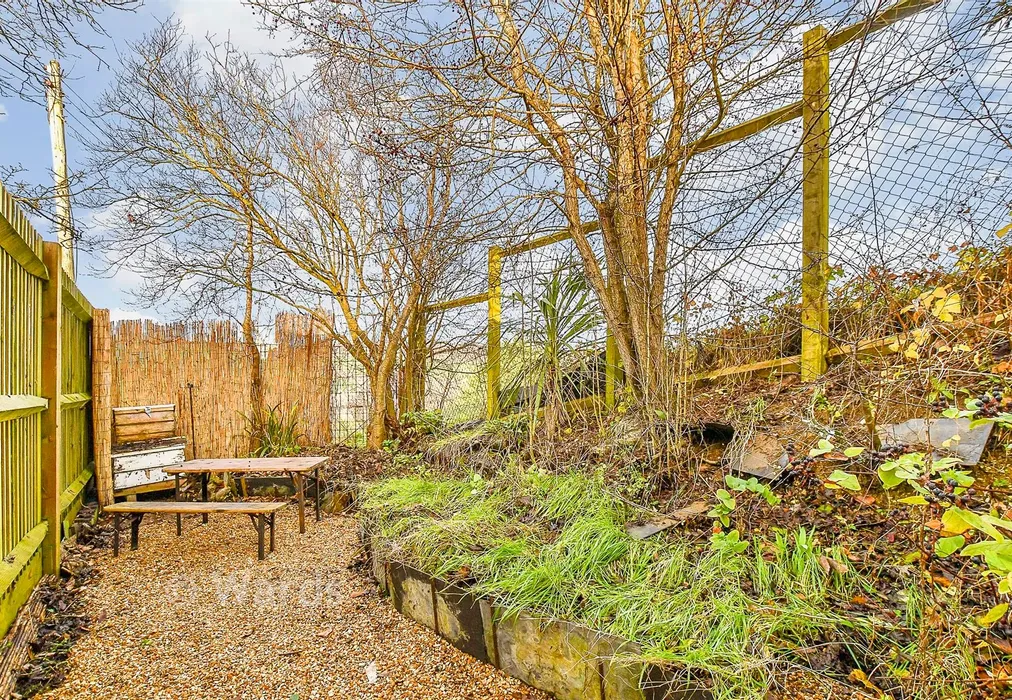 Rear Garden - Canterbury Road, Hawkinge, Folkestone, Kent - Wards of Kent