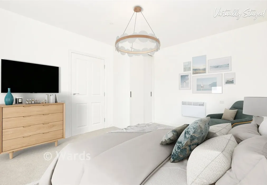 Bedroom 1 - Greenbloom Avenue, Maidstone, Kent - Wards of Kent