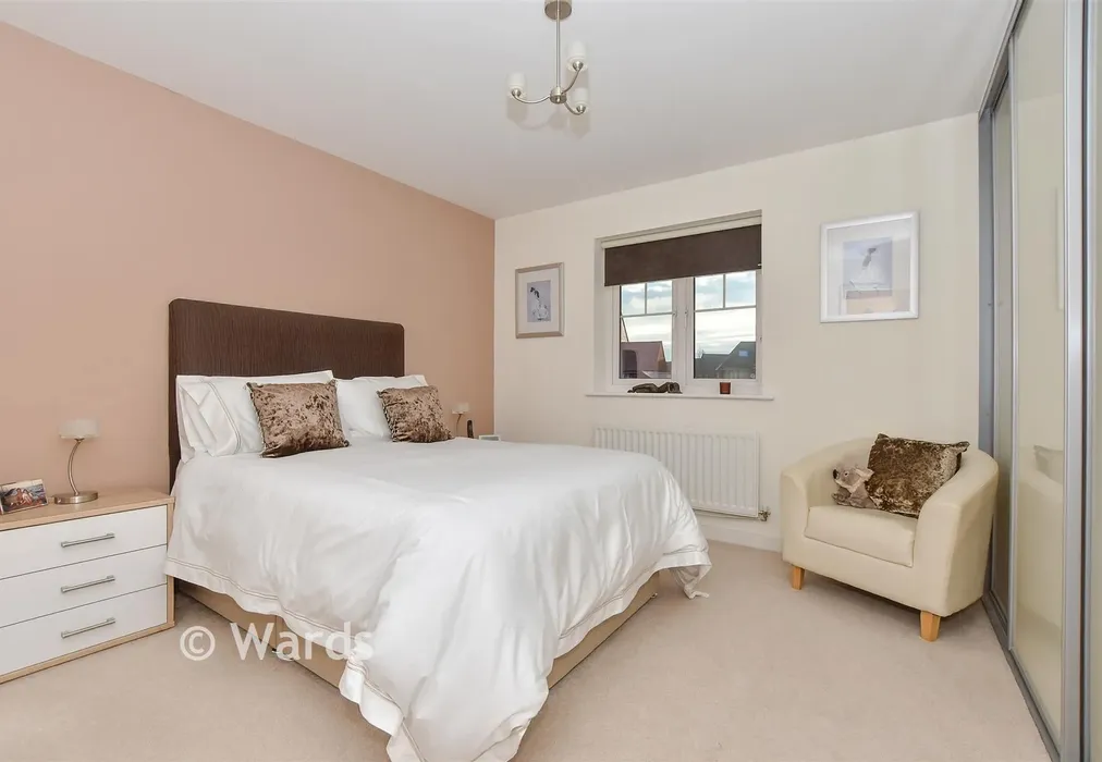 Bedroom 1 - Song Thrush Drive, Ashford, Kent - Wards of Kent