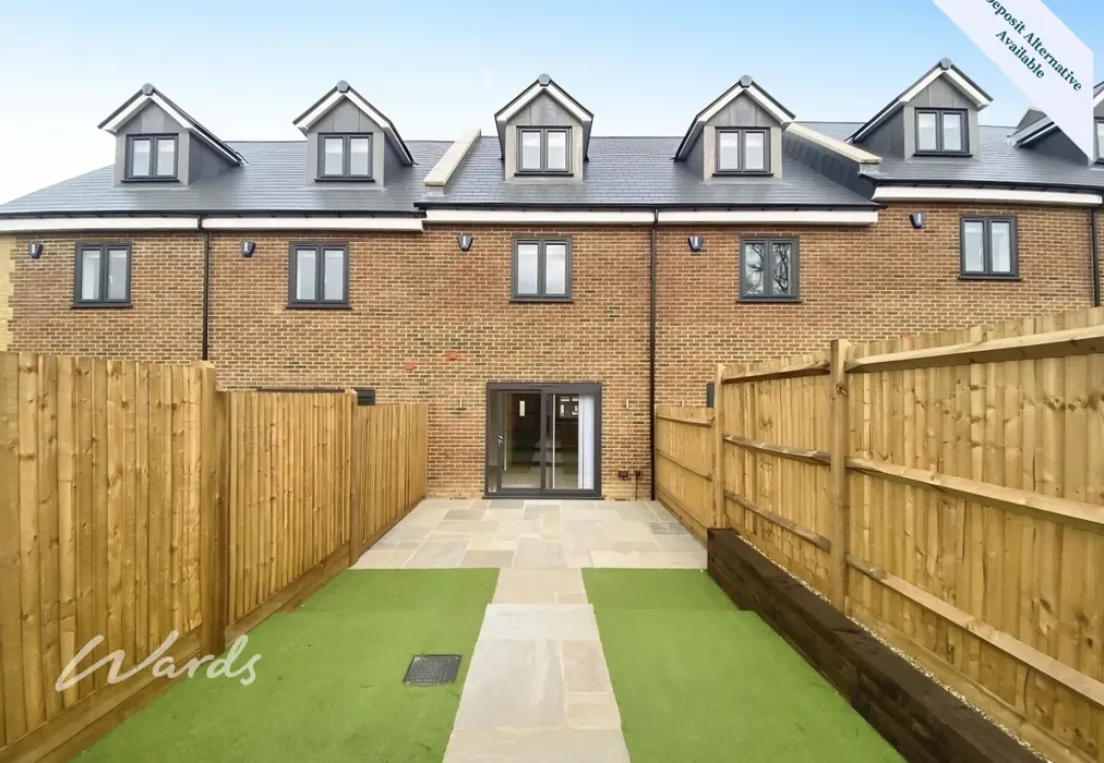 Rear Garden - Loose Road Maidstone ME15 - Wards of Kent