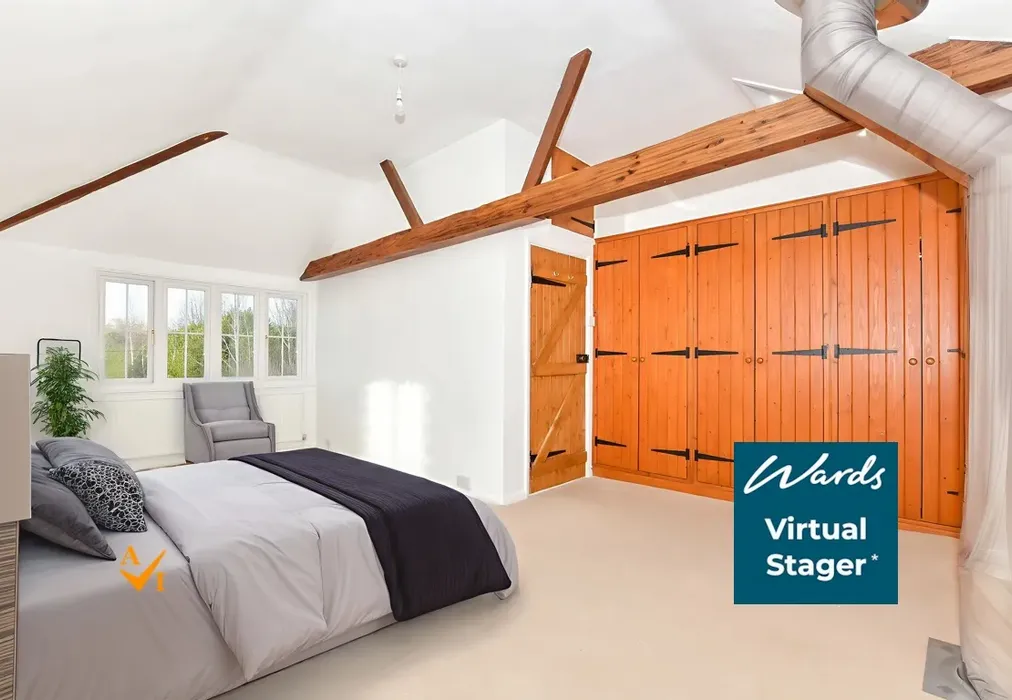 Bedroom 1 (Contemporary style) - Chart Hill Road, Chart Sutton, Kent - Wards of Kent