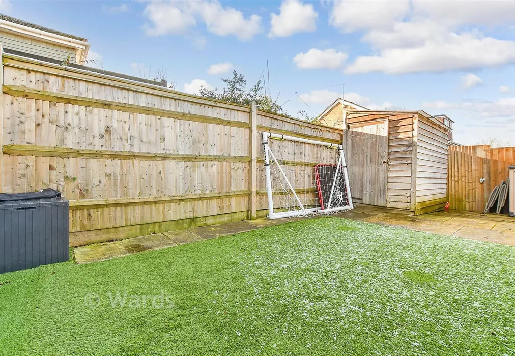 Rear Garden - Cherwell Close, Tonbridge, Kent - Wards of Kent