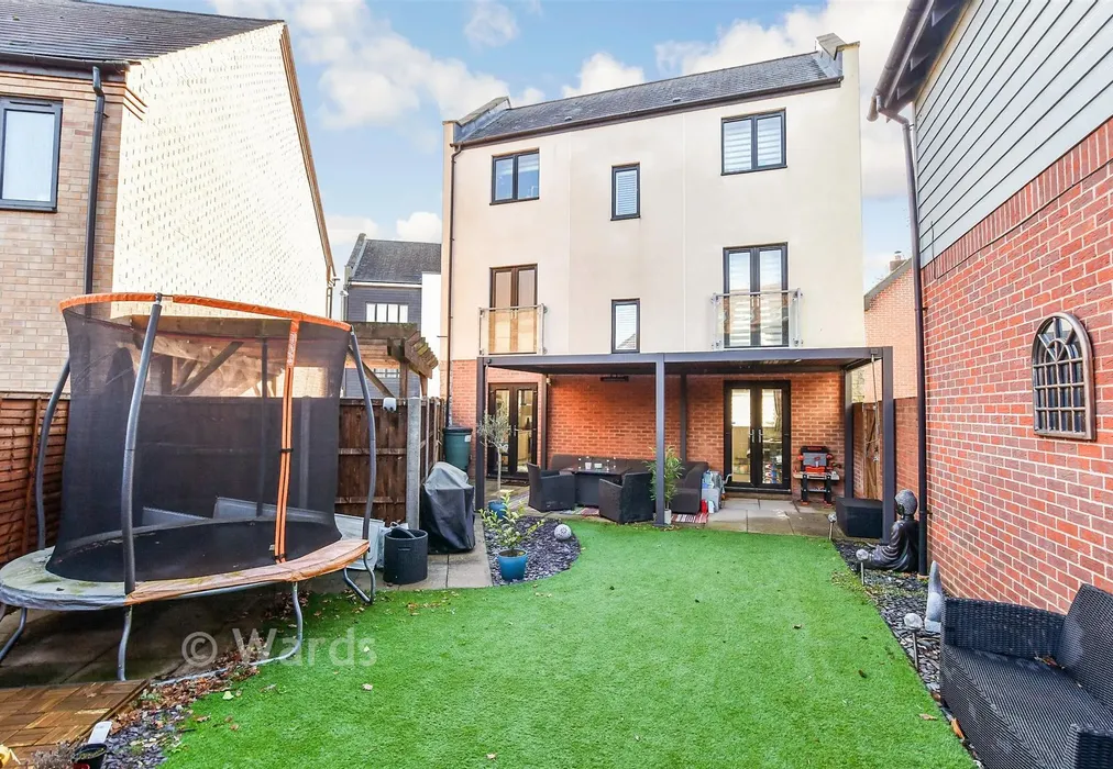 Rear Elevation - Hawley Drive, Leybourne, West Malling, Kent - Wards of Kent