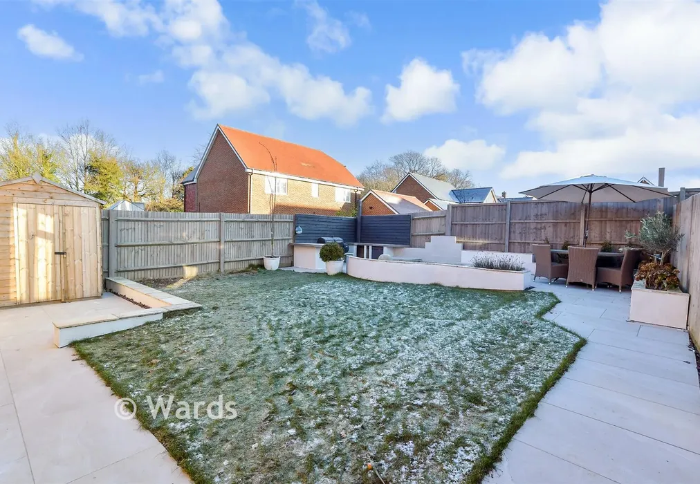 Rear Garden - Pentecost Lane, Otham, Maidstone, Kent - Wards of Kent