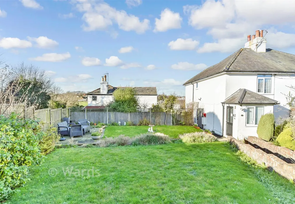 Rear Garden - Bay Hill, St. Margaret's Bay, Dover, Kent - Wards of Kent