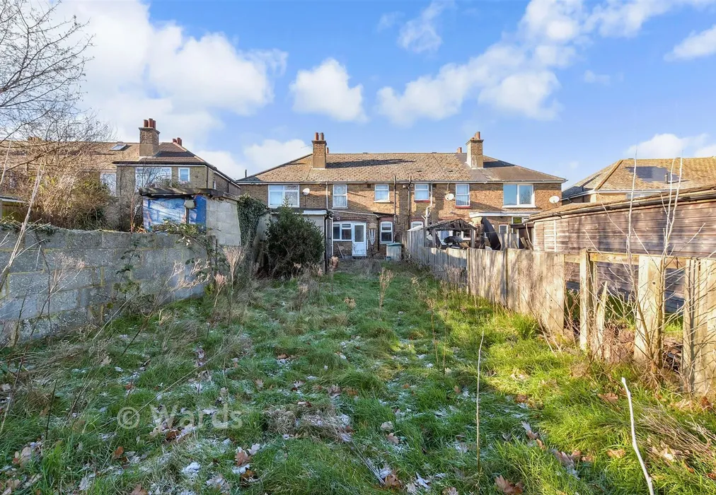 Rear Garden - Mayers Road, Walmer, Deal, Kent - Wards of Kent