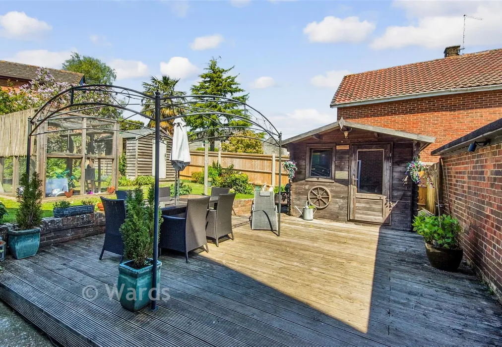 V Decking Area - Hartley Road, Cranbrook, Kent - Wards of Kent
