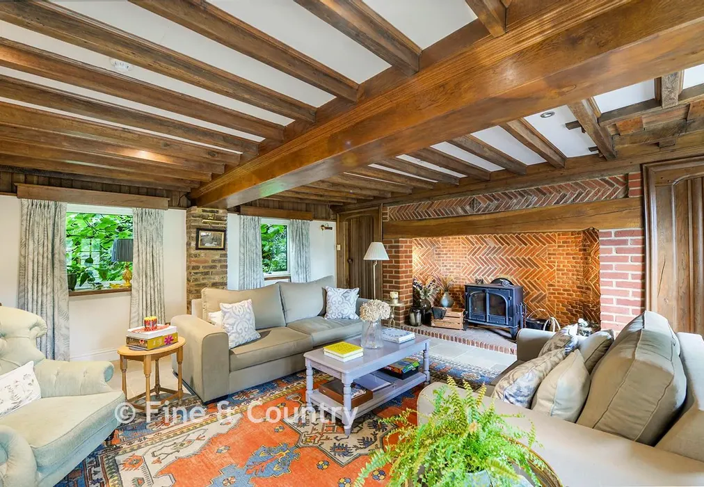 Drawing Room - Crook Road, Brenchley, Tonbridge, Kent - Wards of Kent