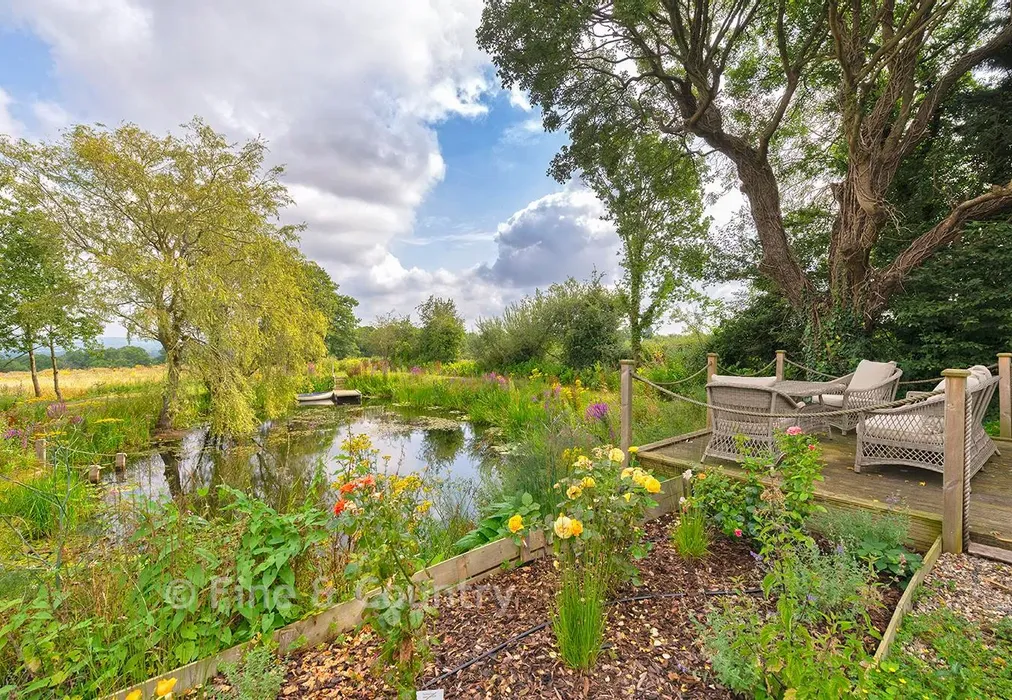 Rear Garden - Crook Road, Brenchley, Tonbridge, Kent - Wards of Kent